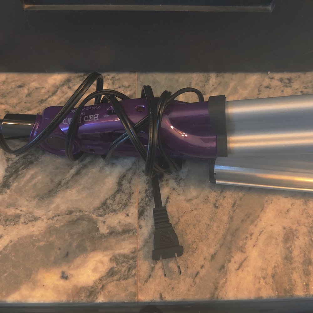 TIGI Purple and Silver Hair Waver